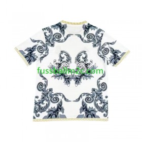 Fußballtrikots Real Madrid Versace Edition Heim Trikotsatz Weiß 2024-2025
